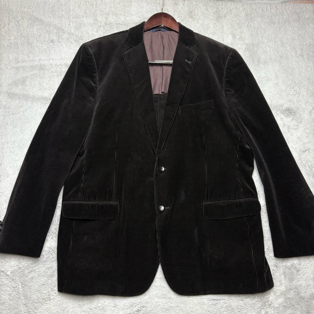 Brooks Brothers Mens 1818 Fitzgerald Brown Corduroy Sport Coat Jacket Blazer 45R